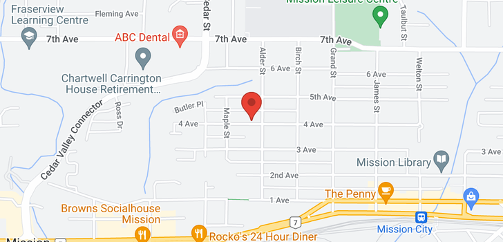map of 32883 4TH AVENUE